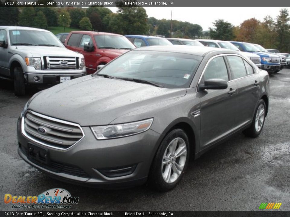2013 Ford Taurus SEL Sterling Gray Metallic / Charcoal Black Photo #4