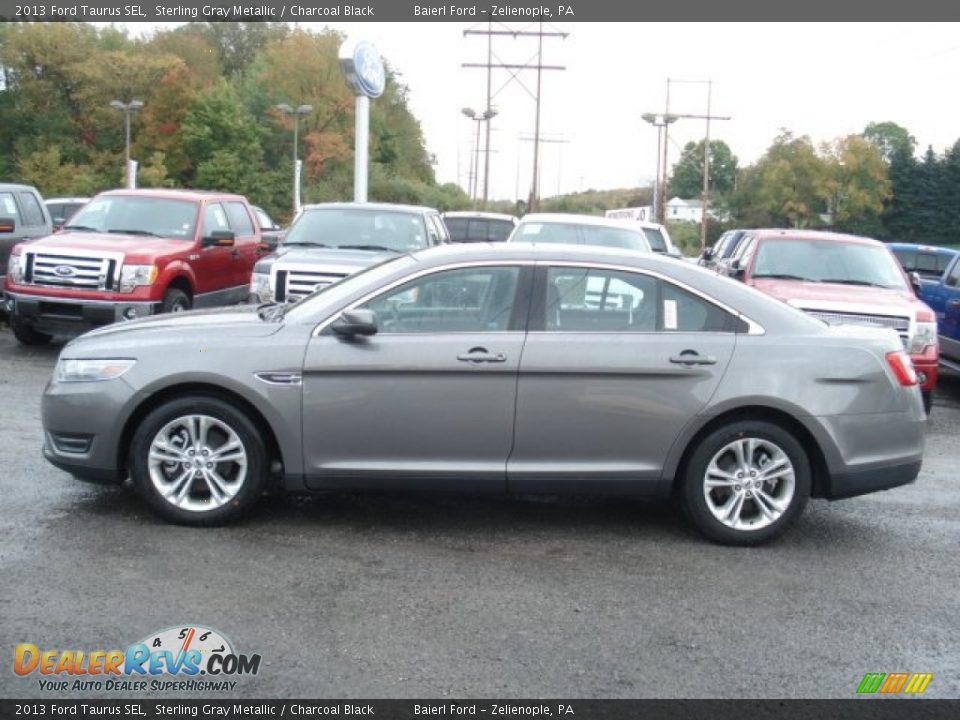 2013 Ford Taurus SEL Sterling Gray Metallic / Charcoal Black Photo #5