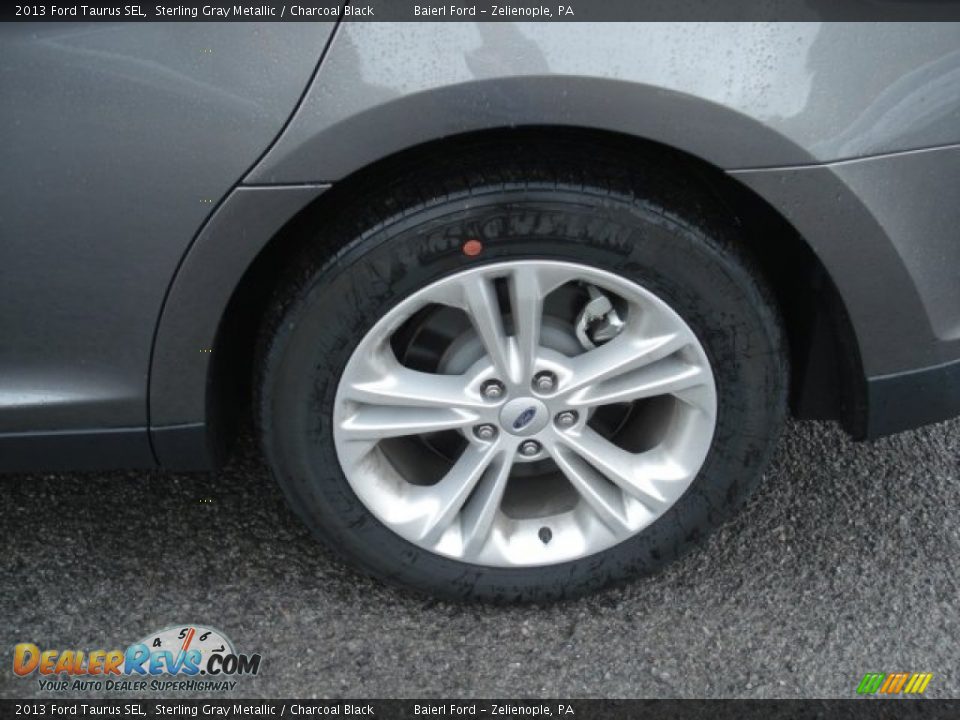 2013 Ford Taurus SEL Sterling Gray Metallic / Charcoal Black Photo #9