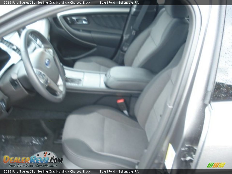 2013 Ford Taurus SEL Sterling Gray Metallic / Charcoal Black Photo #11