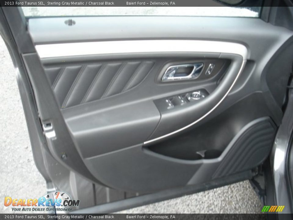 2013 Ford Taurus SEL Sterling Gray Metallic / Charcoal Black Photo #12
