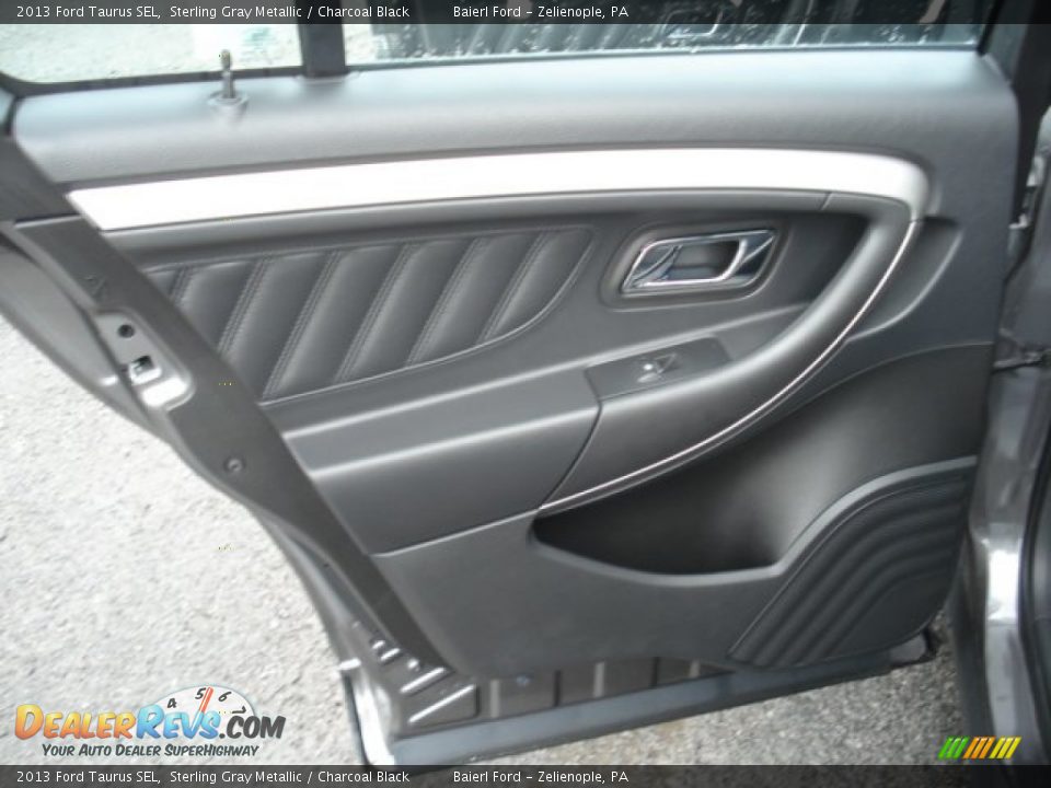 2013 Ford Taurus SEL Sterling Gray Metallic / Charcoal Black Photo #14