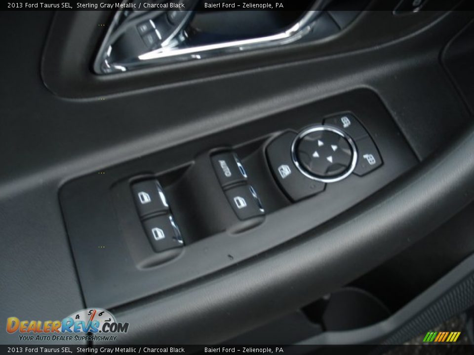 2013 Ford Taurus SEL Sterling Gray Metallic / Charcoal Black Photo #15