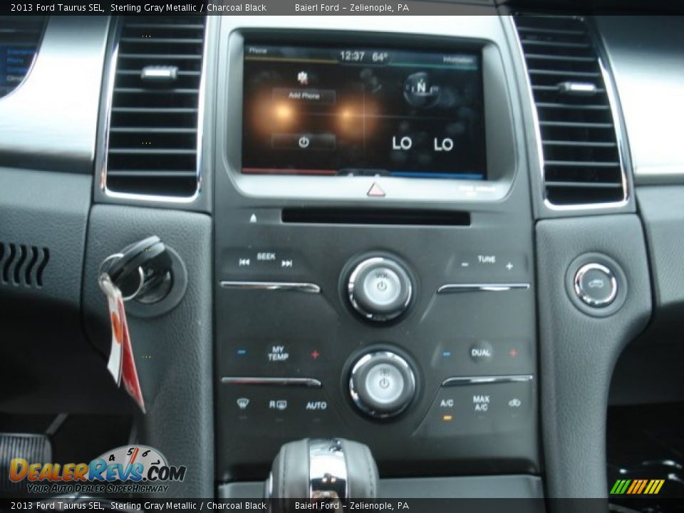 2013 Ford Taurus SEL Sterling Gray Metallic / Charcoal Black Photo #16