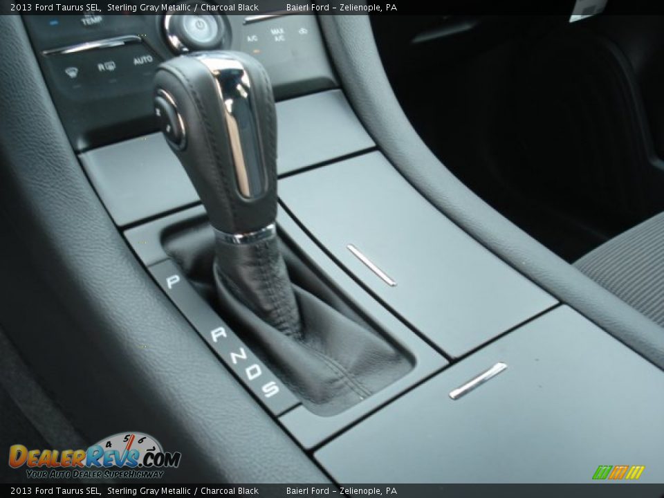 2013 Ford Taurus SEL Sterling Gray Metallic / Charcoal Black Photo #17