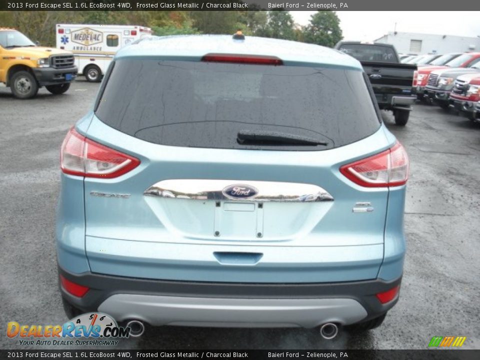 2013 Ford Escape SEL 1.6L EcoBoost 4WD Frosted Glass Metallic / Charcoal Black Photo #7