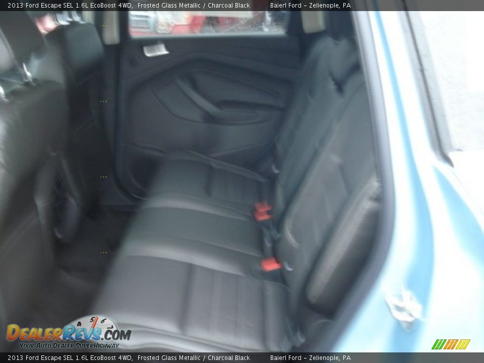 2013 Ford Escape SEL 1.6L EcoBoost 4WD Frosted Glass Metallic / Charcoal Black Photo #13