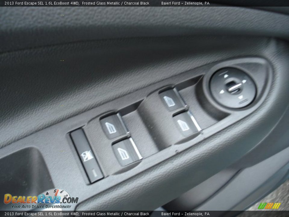 2013 Ford Escape SEL 1.6L EcoBoost 4WD Frosted Glass Metallic / Charcoal Black Photo #15
