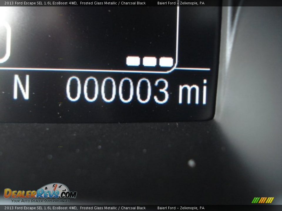 2013 Ford Escape SEL 1.6L EcoBoost 4WD Frosted Glass Metallic / Charcoal Black Photo #19