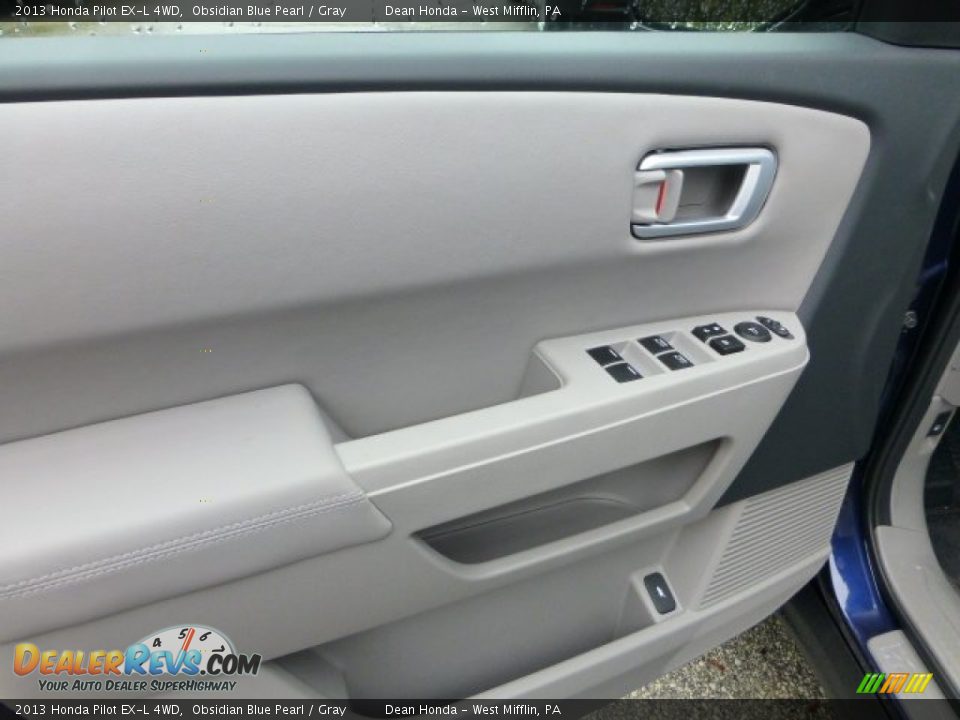 Door Panel of 2013 Honda Pilot EX-L 4WD Photo #15