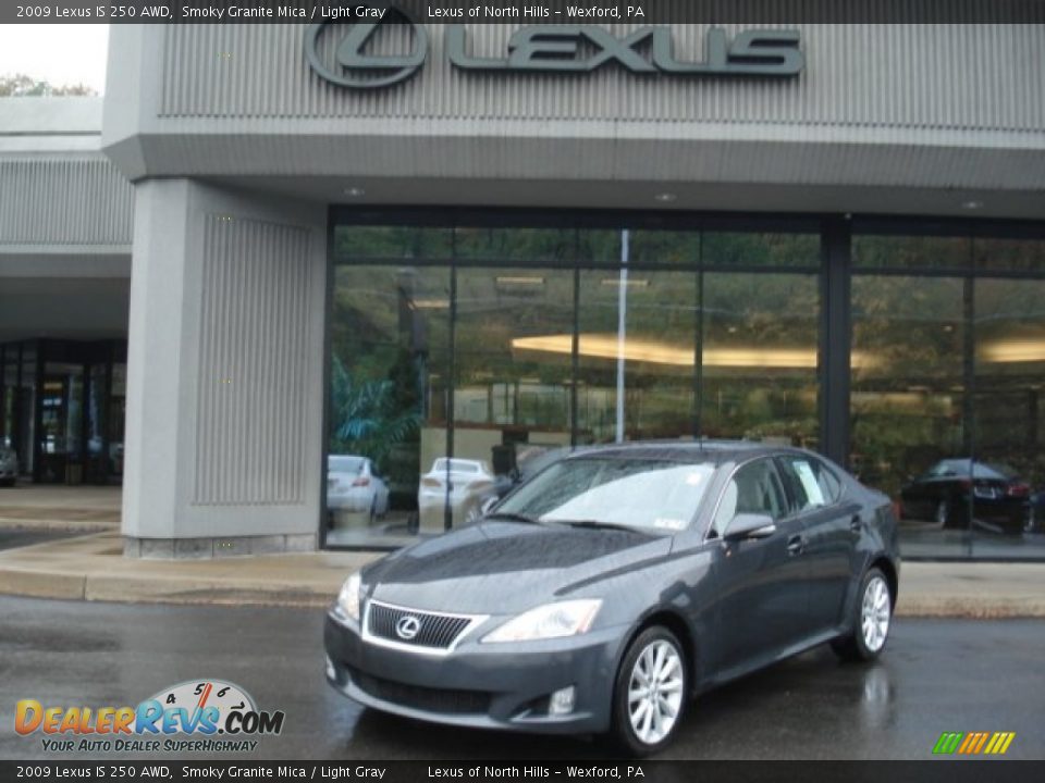 2009 Lexus IS 250 AWD Smoky Granite Mica / Light Gray Photo #1