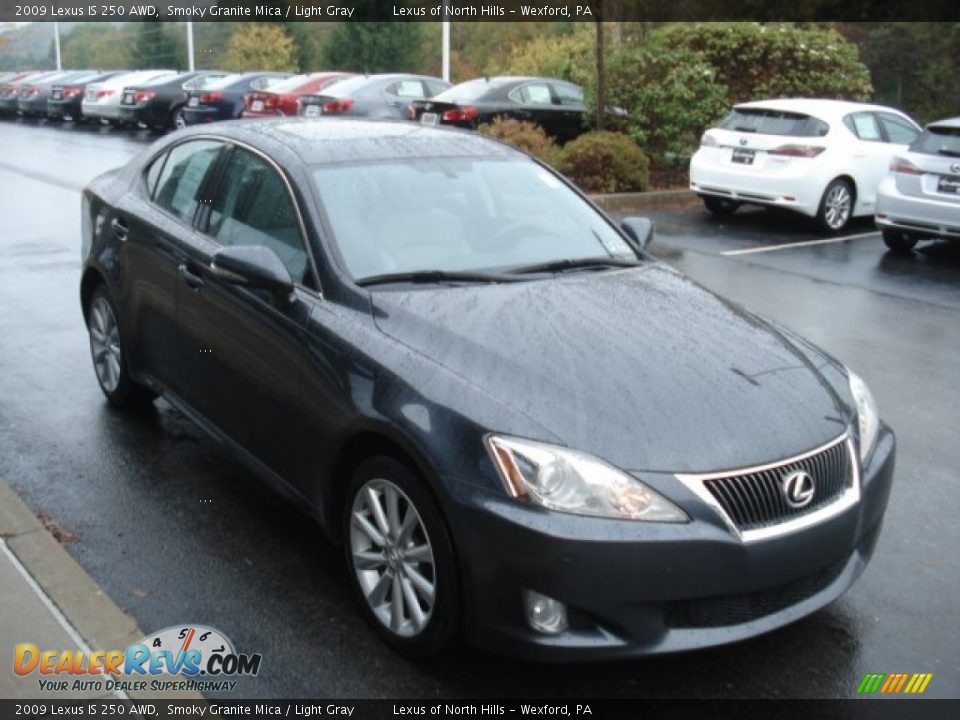 2009 Lexus IS 250 AWD Smoky Granite Mica / Light Gray Photo #4