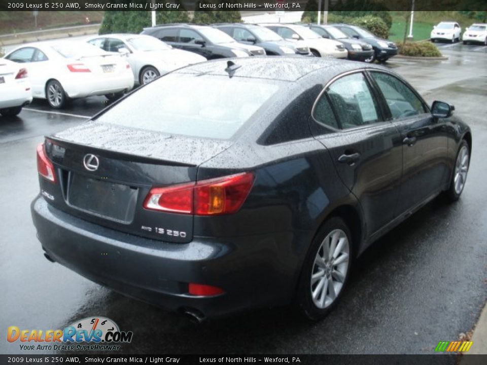 2009 Lexus IS 250 AWD Smoky Granite Mica / Light Gray Photo #5
