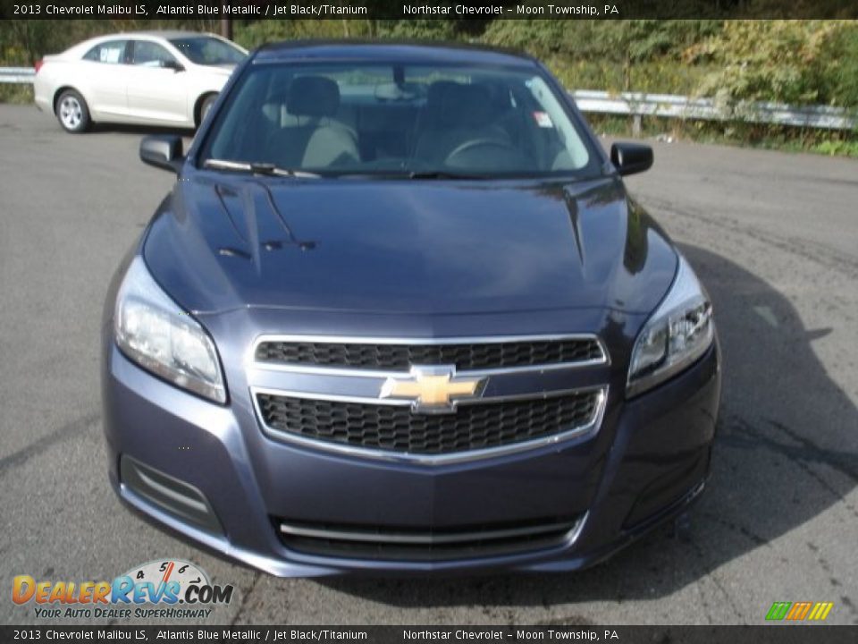 2013 Chevrolet Malibu LS Atlantis Blue Metallic / Jet Black/Titanium Photo #3