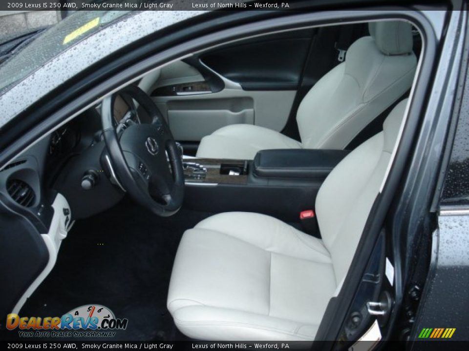 2009 Lexus IS 250 AWD Smoky Granite Mica / Light Gray Photo #10