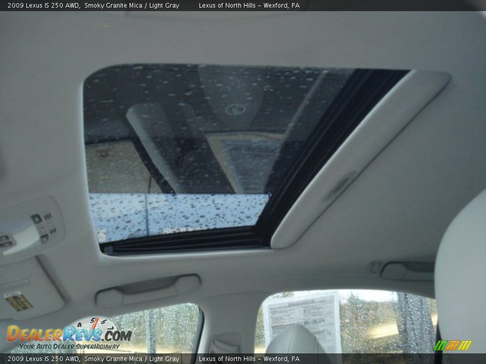 2009 Lexus IS 250 AWD Smoky Granite Mica / Light Gray Photo #13