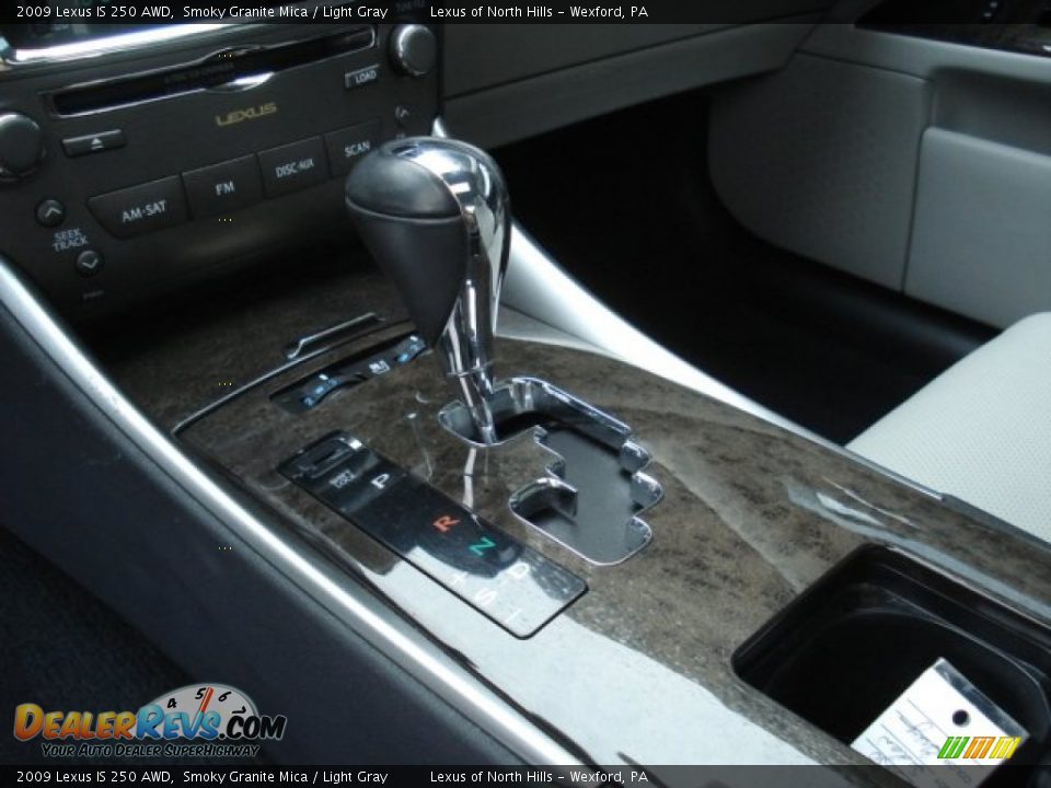 2009 Lexus IS 250 AWD Smoky Granite Mica / Light Gray Photo #16