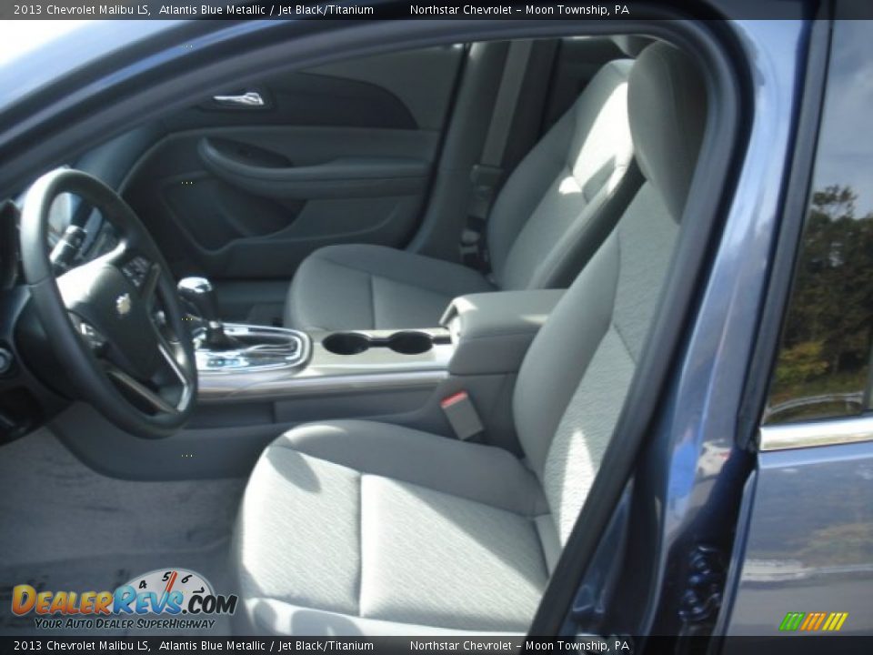 2013 Chevrolet Malibu LS Atlantis Blue Metallic / Jet Black/Titanium Photo #11
