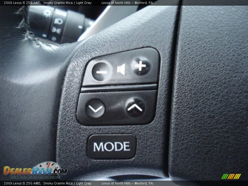 2009 Lexus IS 250 AWD Smoky Granite Mica / Light Gray Photo #18