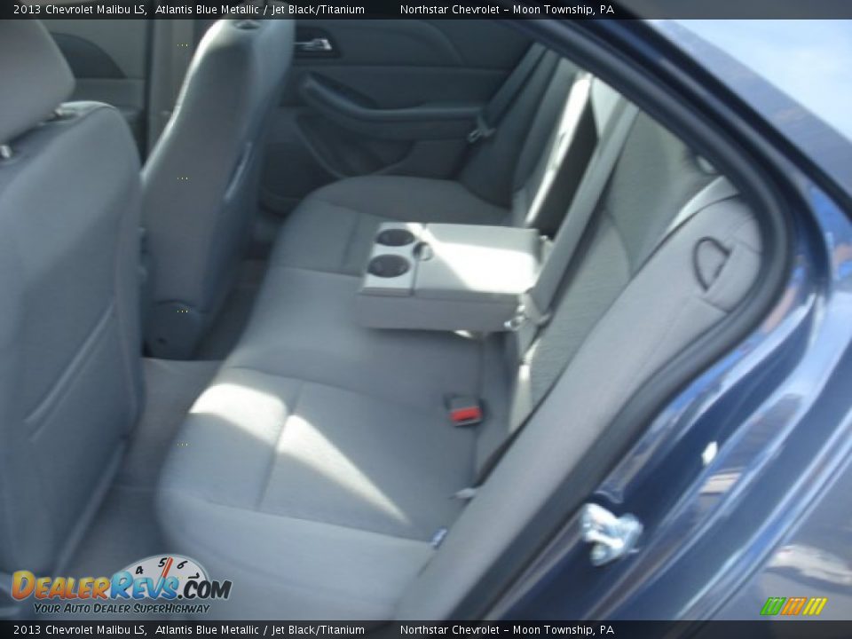 2013 Chevrolet Malibu LS Atlantis Blue Metallic / Jet Black/Titanium Photo #13