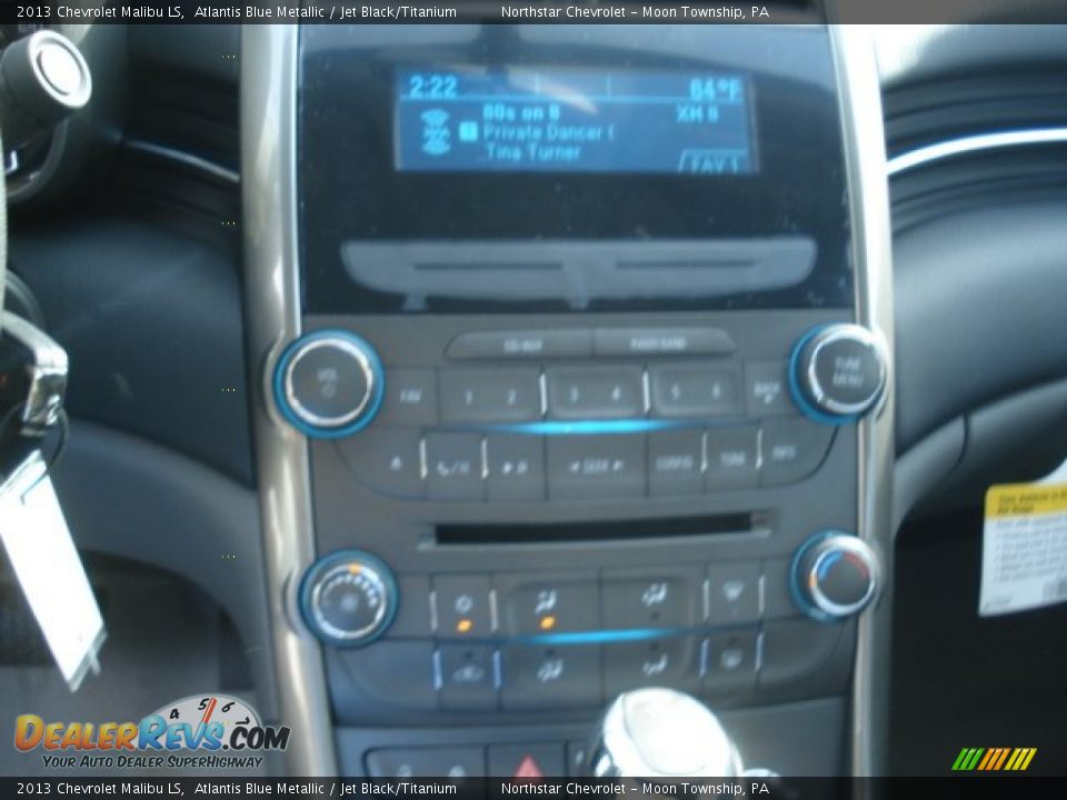 2013 Chevrolet Malibu LS Atlantis Blue Metallic / Jet Black/Titanium Photo #16