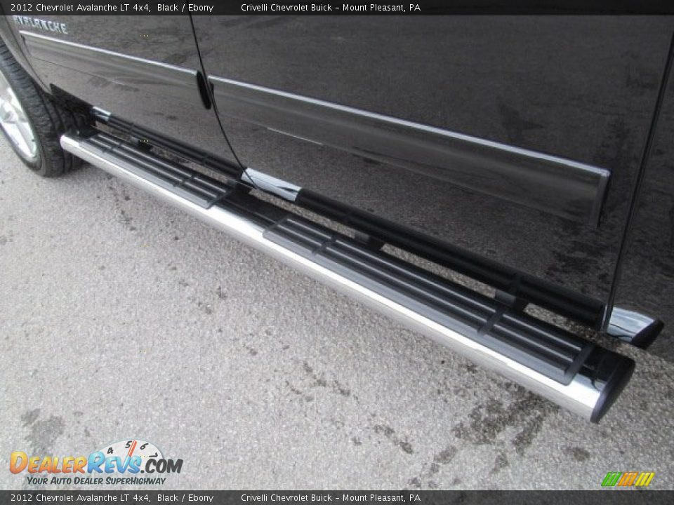 2012 Chevrolet Avalanche LT 4x4 Black / Ebony Photo #6