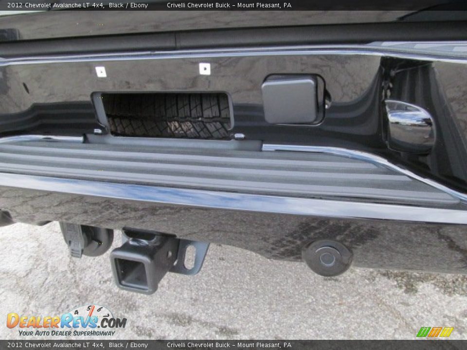 2012 Chevrolet Avalanche LT 4x4 Black / Ebony Photo #8