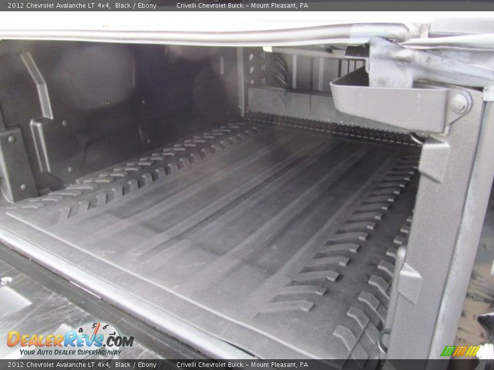 2012 Chevrolet Avalanche LT 4x4 Black / Ebony Photo #10