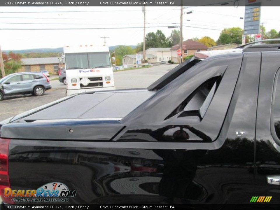 2012 Chevrolet Avalanche LT 4x4 Black / Ebony Photo #13