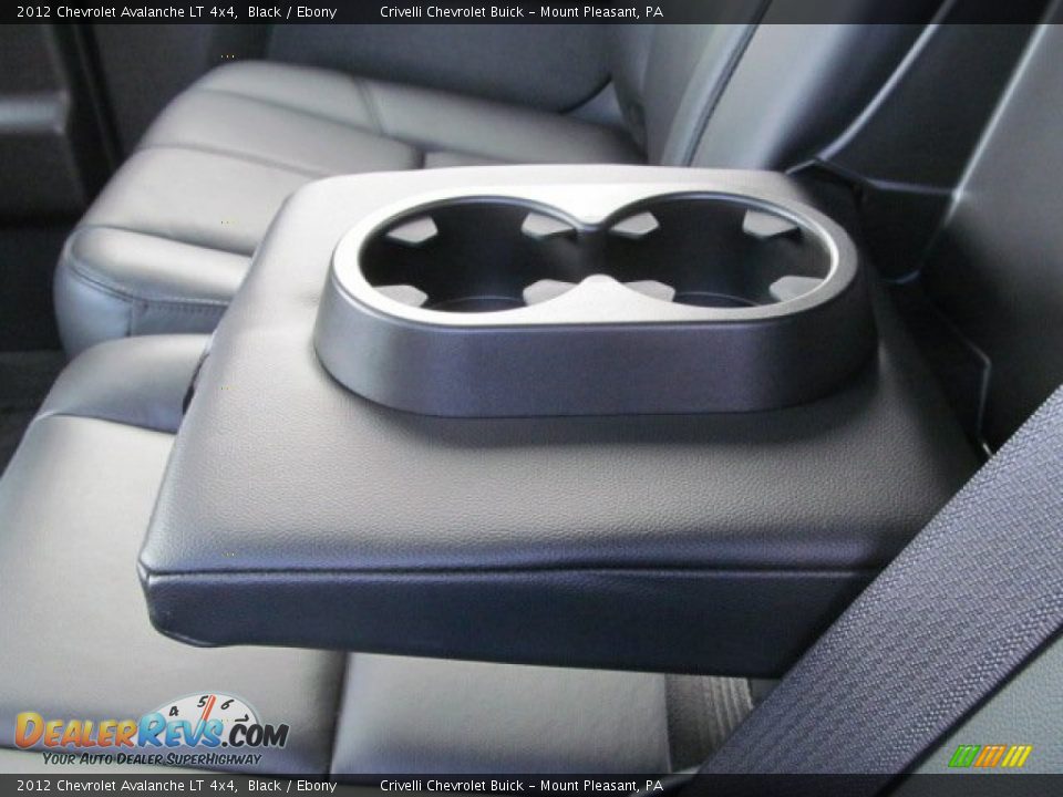 2012 Chevrolet Avalanche LT 4x4 Black / Ebony Photo #23