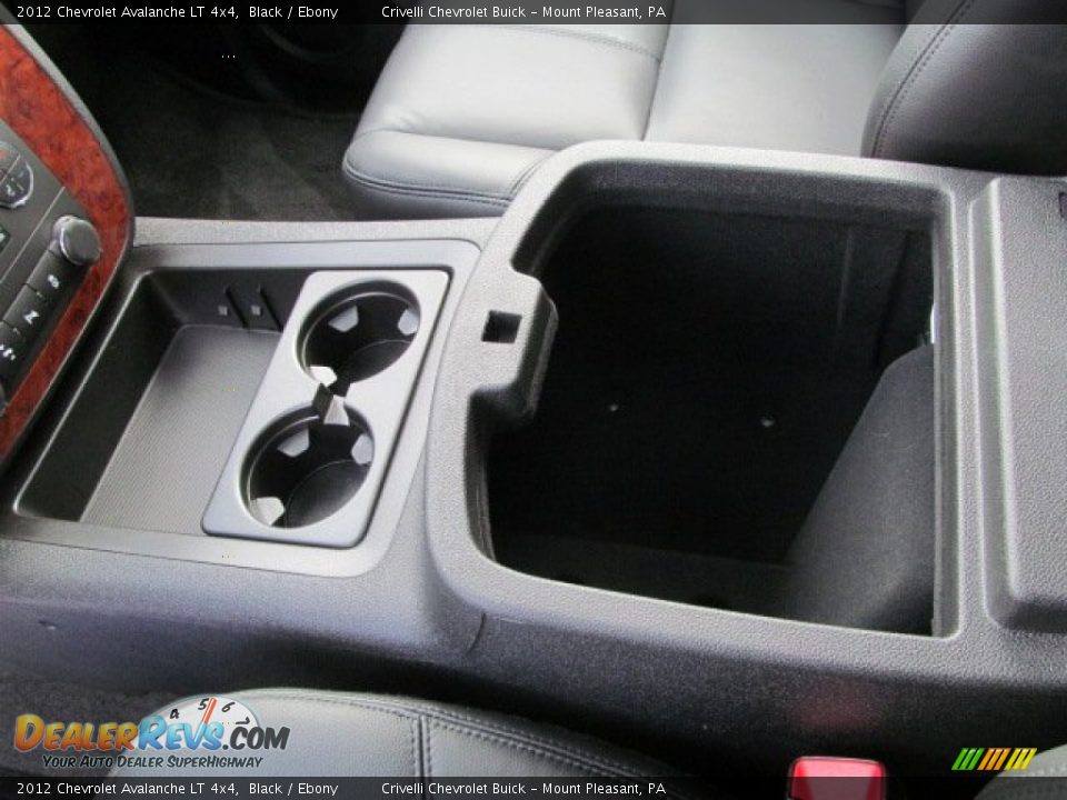 2012 Chevrolet Avalanche LT 4x4 Black / Ebony Photo #29