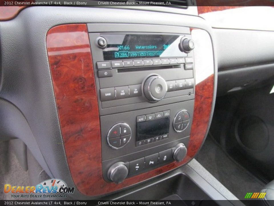 2012 Chevrolet Avalanche LT 4x4 Black / Ebony Photo #30
