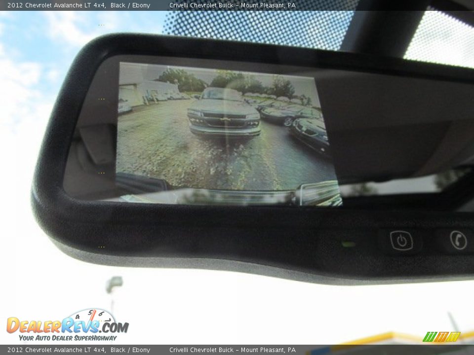 2012 Chevrolet Avalanche LT 4x4 Black / Ebony Photo #34