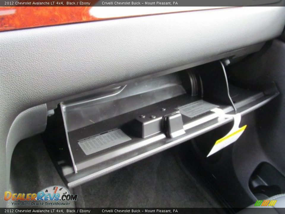 2012 Chevrolet Avalanche LT 4x4 Black / Ebony Photo #36