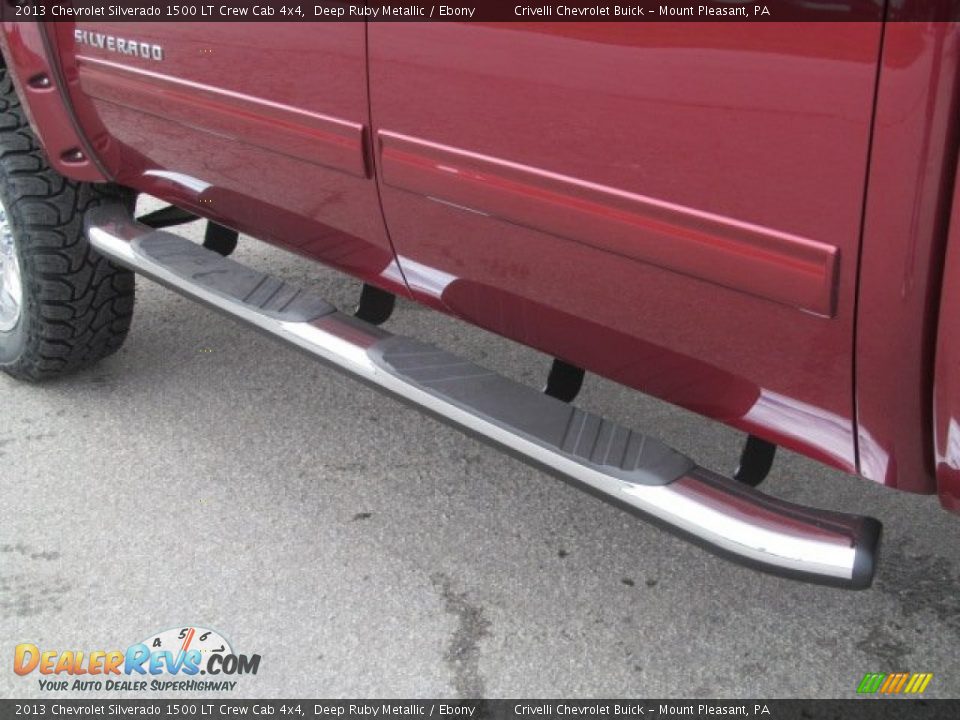 2013 Chevrolet Silverado 1500 LT Crew Cab 4x4 Deep Ruby Metallic / Ebony Photo #5