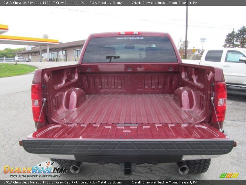 2013 Chevrolet Silverado 1500 LT Crew Cab 4x4 Deep Ruby Metallic / Ebony Photo #10