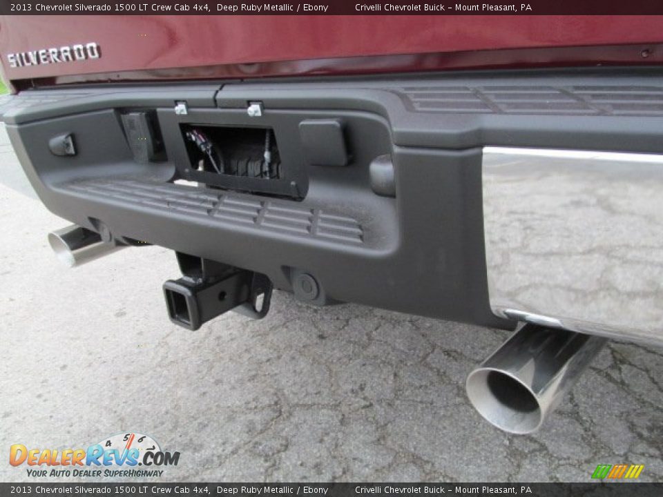 2013 Chevrolet Silverado 1500 LT Crew Cab 4x4 Deep Ruby Metallic / Ebony Photo #11