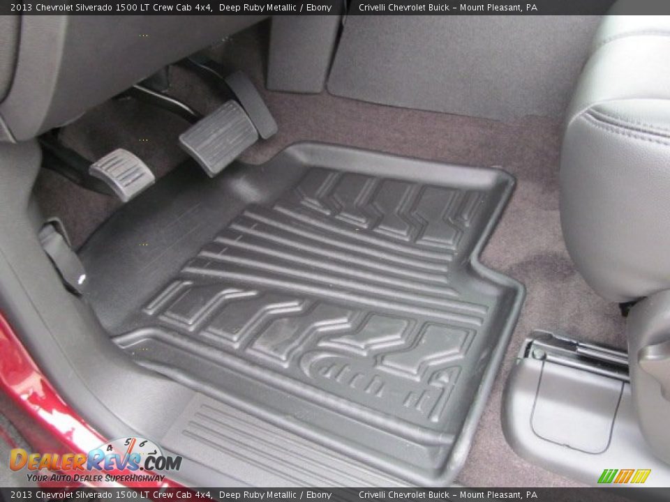 2013 Chevrolet Silverado 1500 LT Crew Cab 4x4 Deep Ruby Metallic / Ebony Photo #20