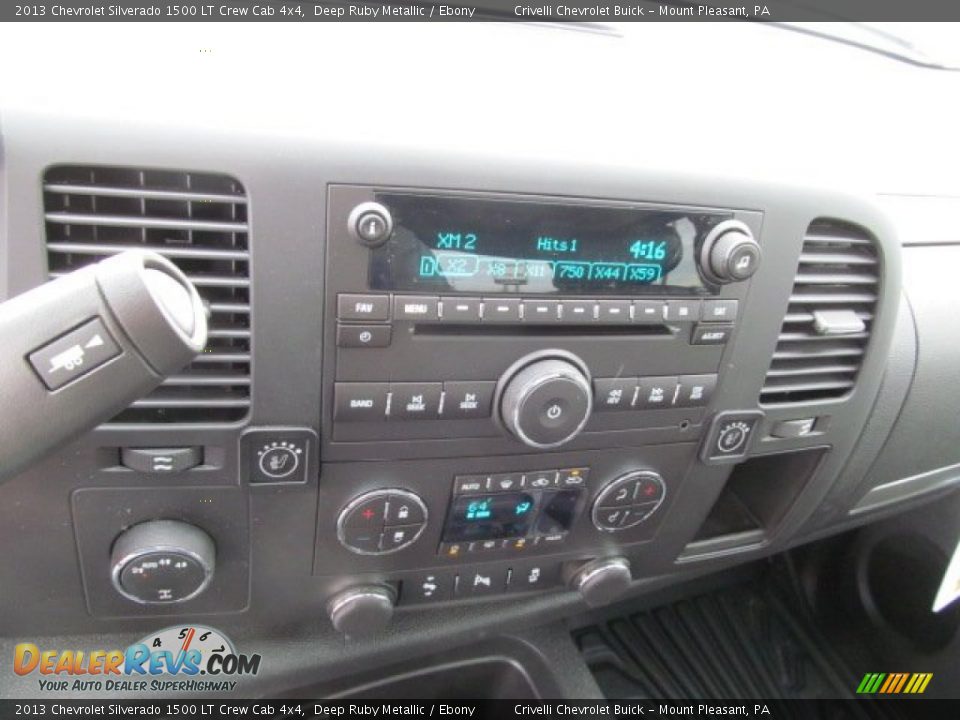 2013 Chevrolet Silverado 1500 LT Crew Cab 4x4 Deep Ruby Metallic / Ebony Photo #22