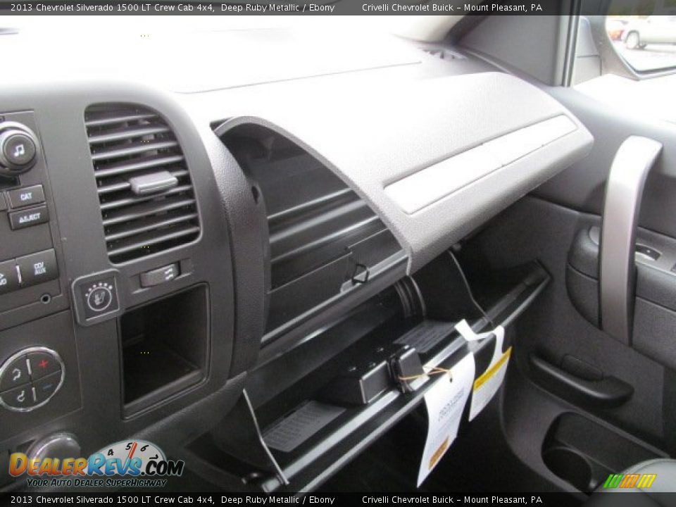 2013 Chevrolet Silverado 1500 LT Crew Cab 4x4 Deep Ruby Metallic / Ebony Photo #26