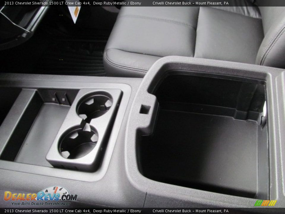 2013 Chevrolet Silverado 1500 LT Crew Cab 4x4 Deep Ruby Metallic / Ebony Photo #28