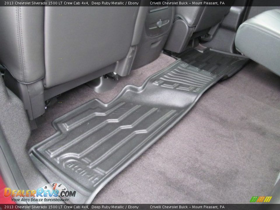 2013 Chevrolet Silverado 1500 LT Crew Cab 4x4 Deep Ruby Metallic / Ebony Photo #30
