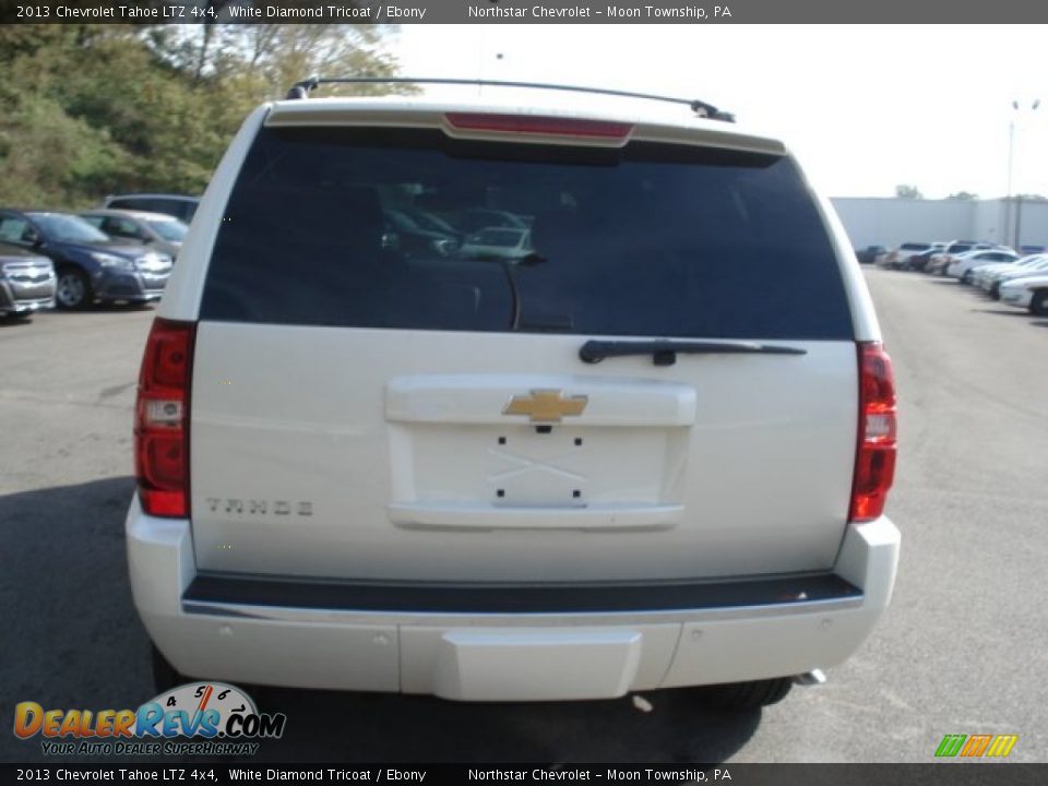 2013 Chevrolet Tahoe LTZ 4x4 White Diamond Tricoat / Ebony Photo #7