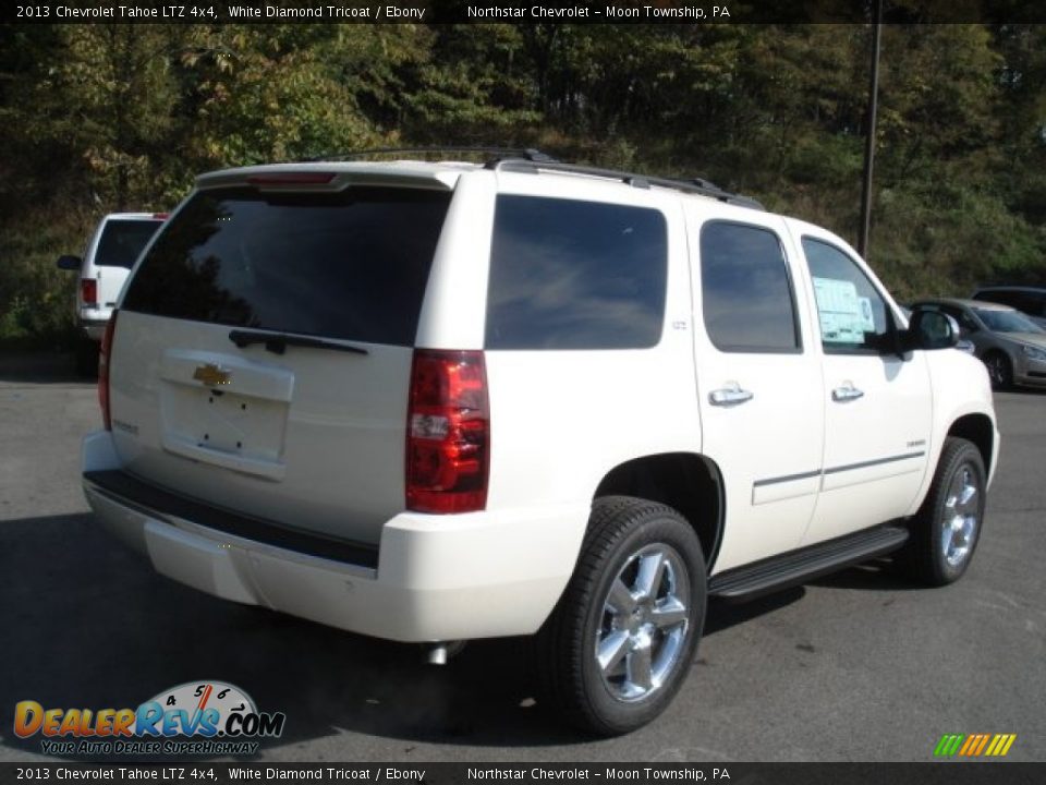 2013 Chevrolet Tahoe LTZ 4x4 White Diamond Tricoat / Ebony Photo #8