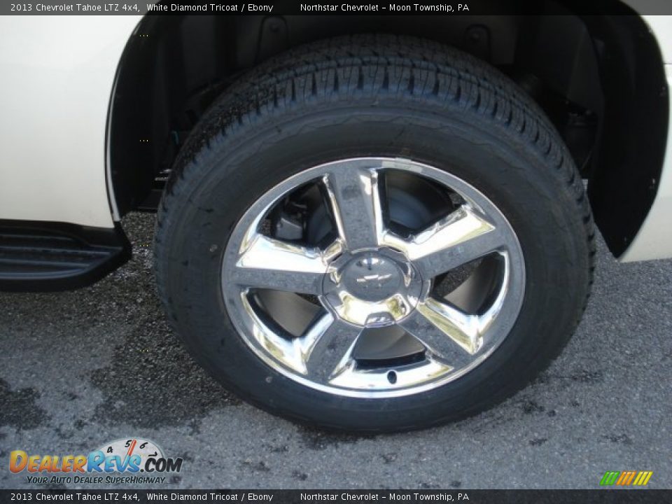2013 Chevrolet Tahoe LTZ 4x4 White Diamond Tricoat / Ebony Photo #9