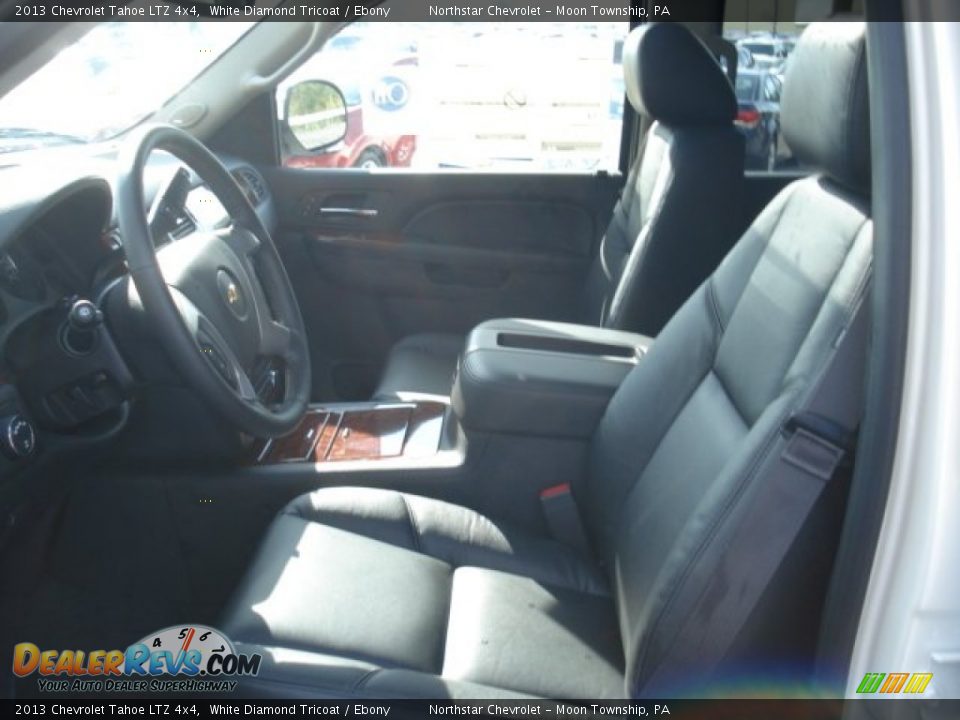 2013 Chevrolet Tahoe LTZ 4x4 White Diamond Tricoat / Ebony Photo #11