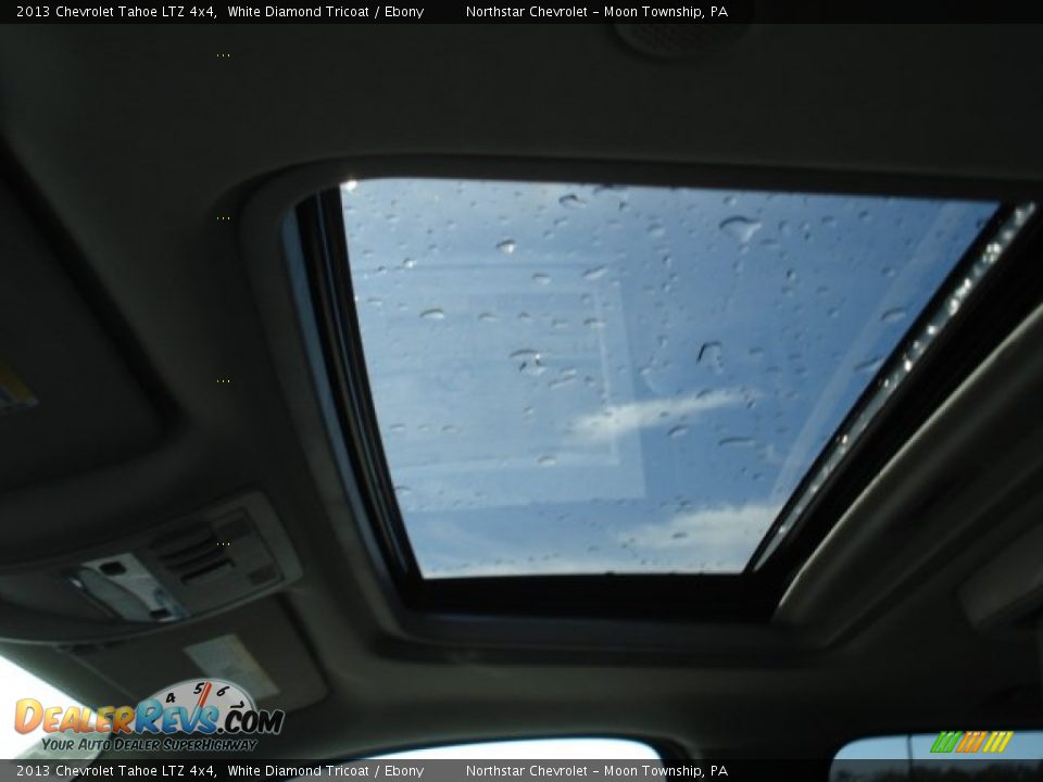 2013 Chevrolet Tahoe LTZ 4x4 White Diamond Tricoat / Ebony Photo #15