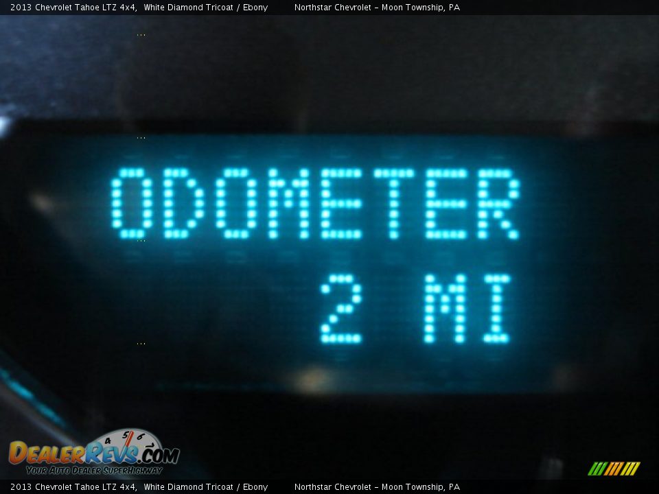 2013 Chevrolet Tahoe LTZ 4x4 White Diamond Tricoat / Ebony Photo #19
