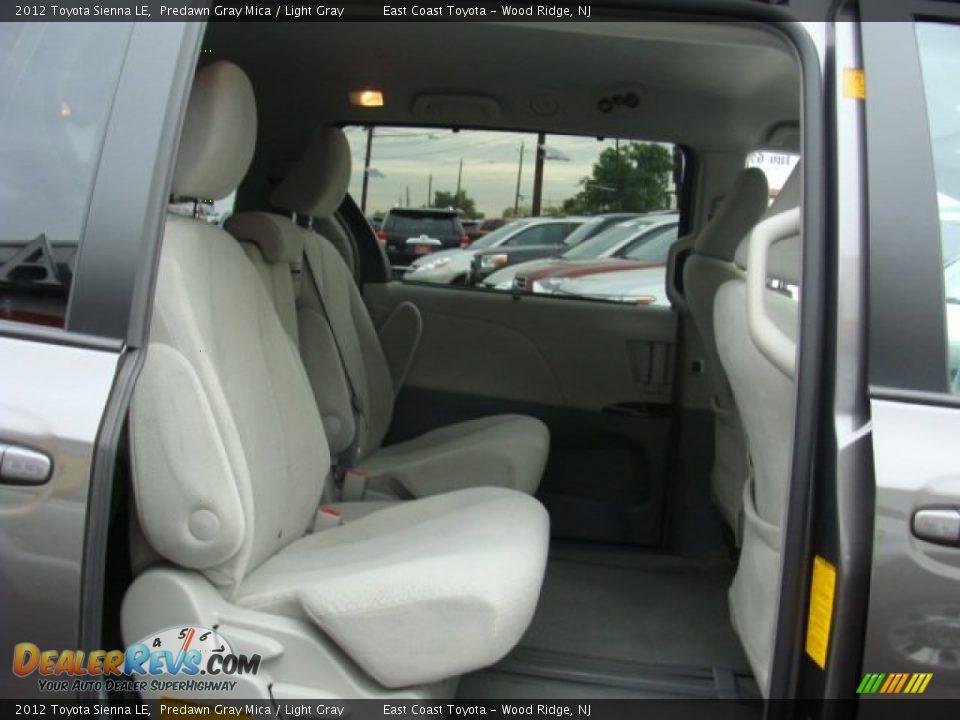 2012 Toyota Sienna LE Predawn Gray Mica / Light Gray Photo #12