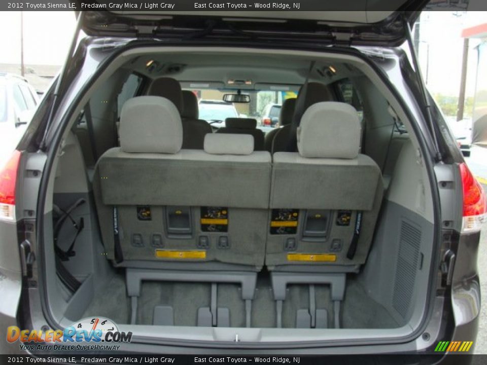 2012 Toyota Sienna LE Predawn Gray Mica / Light Gray Photo #13